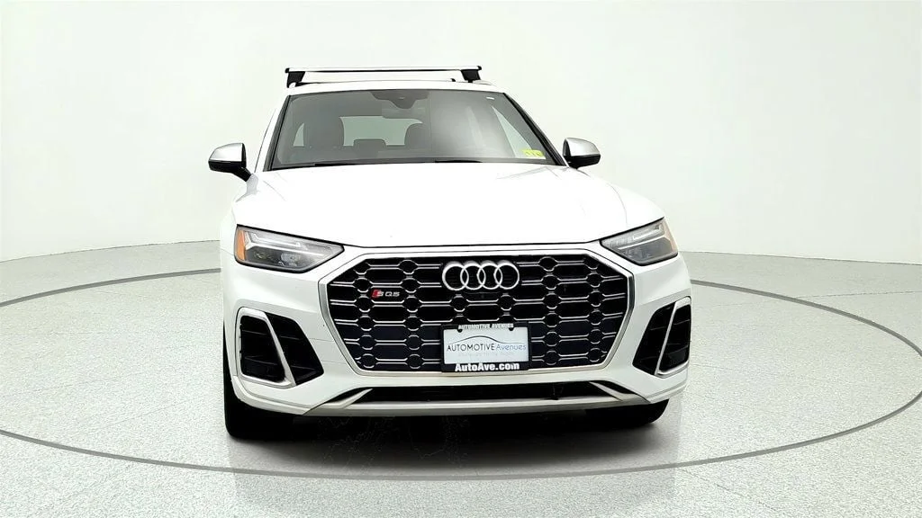 Used 2021 Glacier White Metallic Audi Premium Plus 3.0 TFSI quattro w/ Nav & B&O 3D Audio image 2