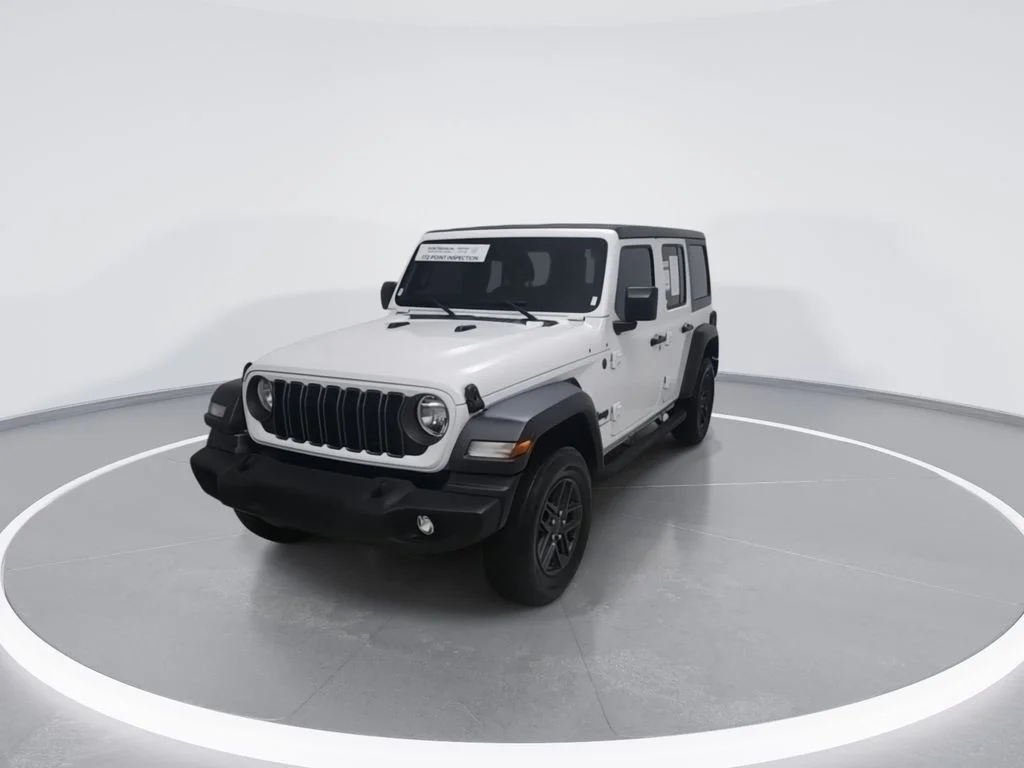 Used 2024 White Jeep Sport S image 4