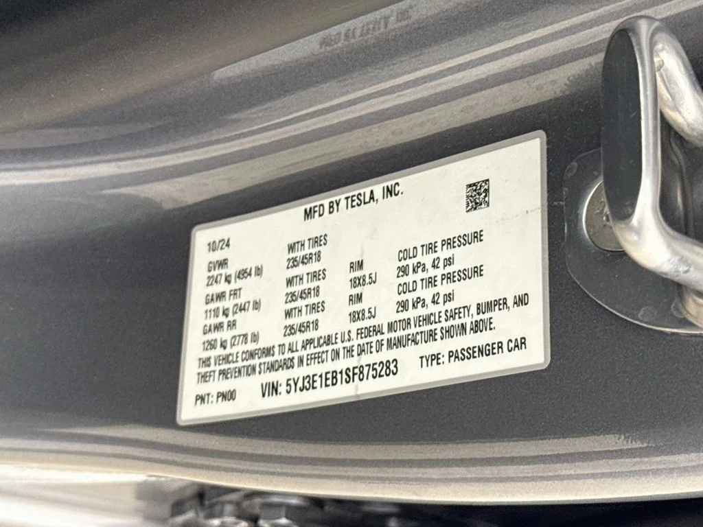 Used 2025 Gray Tesla Long Range image 32