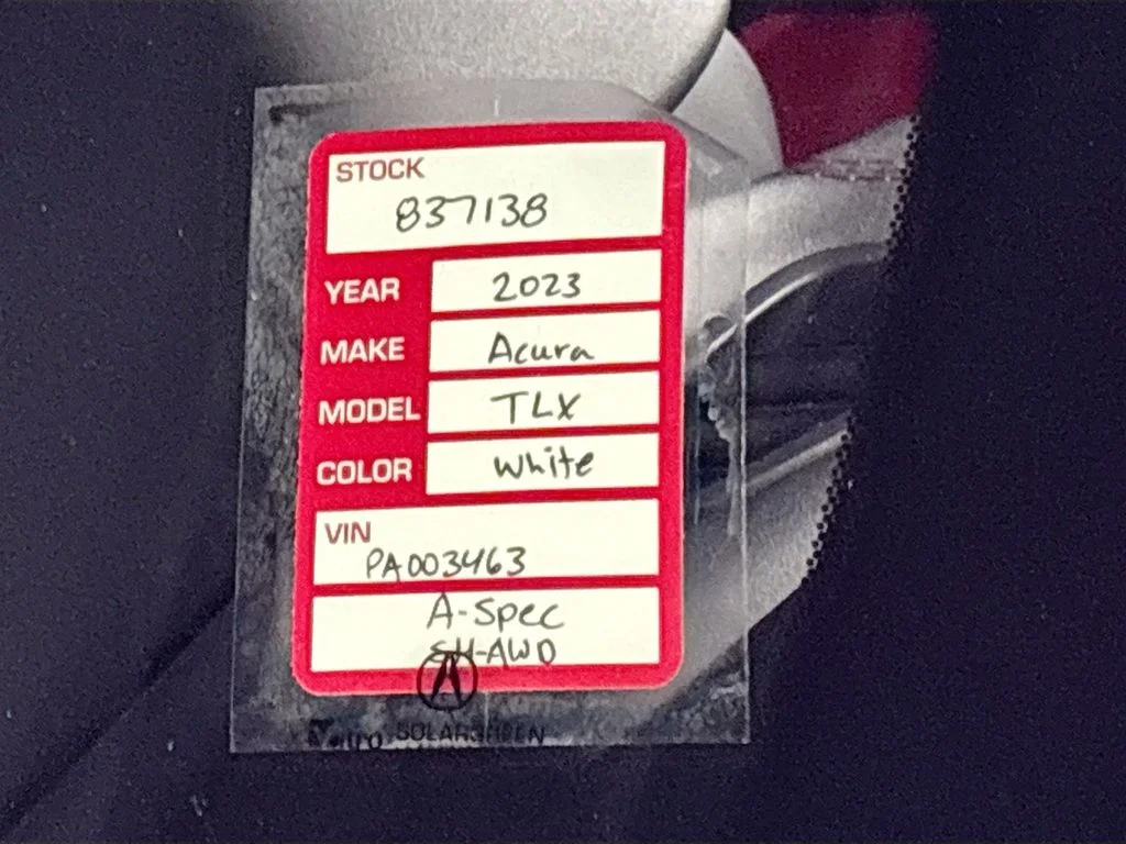 Used 2023 White Acura A-Spec Package image 26
