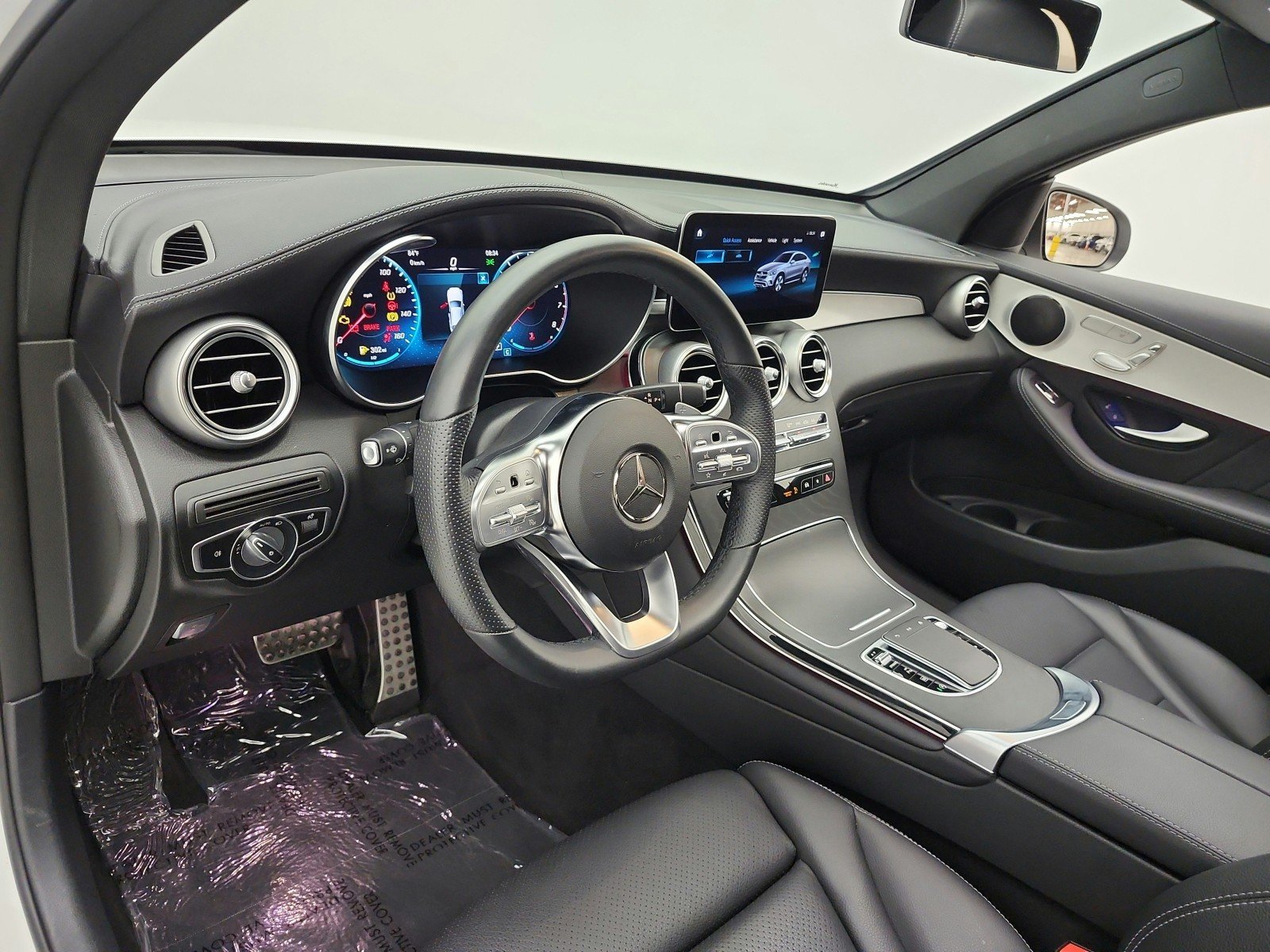 Certified Used 2023 Polar White Mercedes-Benz GLC 300 4MATIC® Coupe image 9