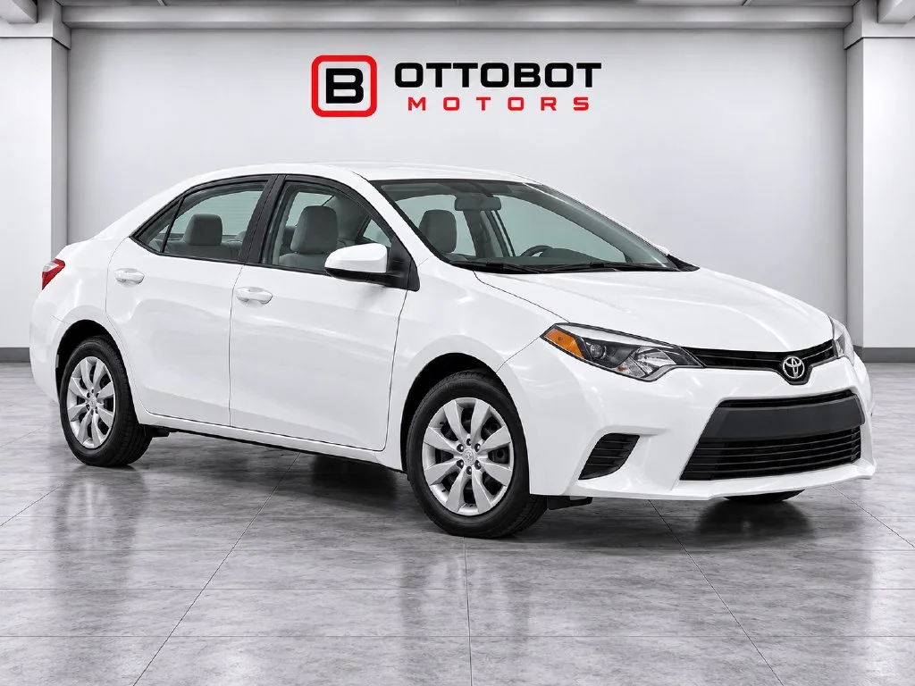 Used 2014 White Toyota LE image 3