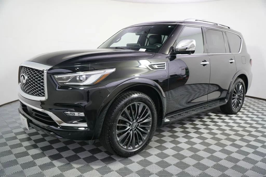 Used 2022 INFINITI QX80 Sensory 4WD with VIN JN8AZ2BE1N9291274 for sale in Minneapolis, Minnesota