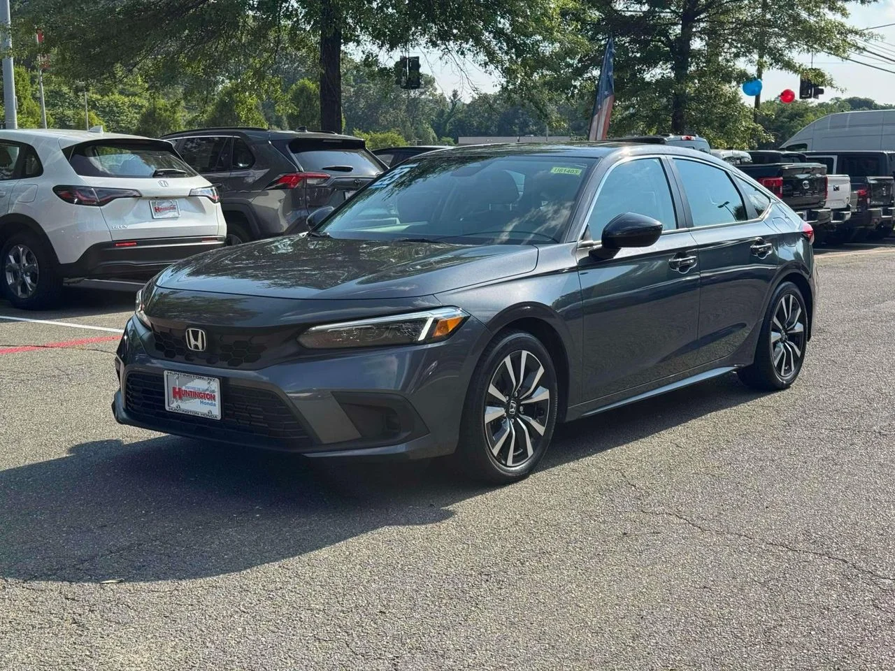 Used 2023 Meteorite Gray Metallic Honda EX-L image 3