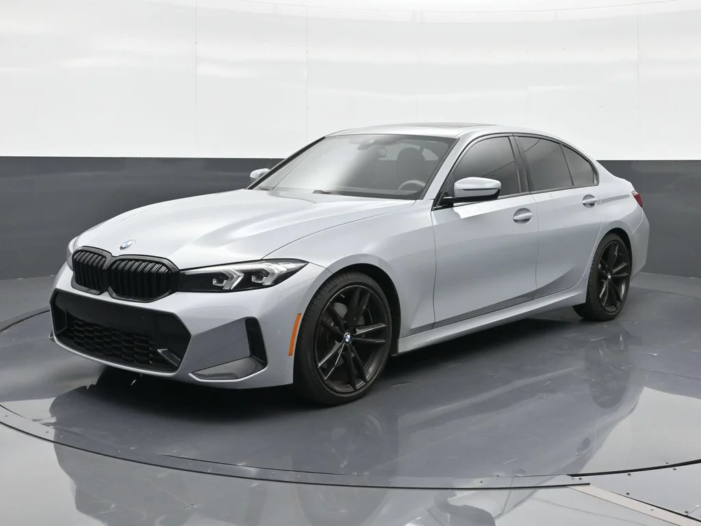 Used 2024 Gray BMW 330i image 1