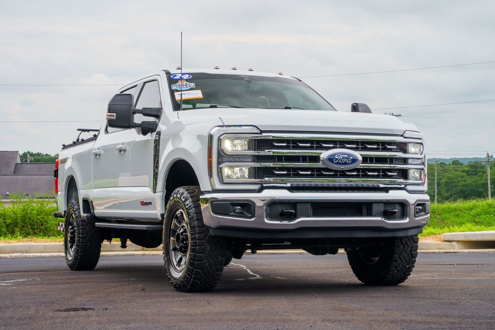 Certified Used 2024 White Ford Lariat image 1