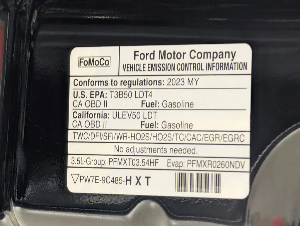 Certified Used 2023 Agate Black Metallic Ford Platinum image 29