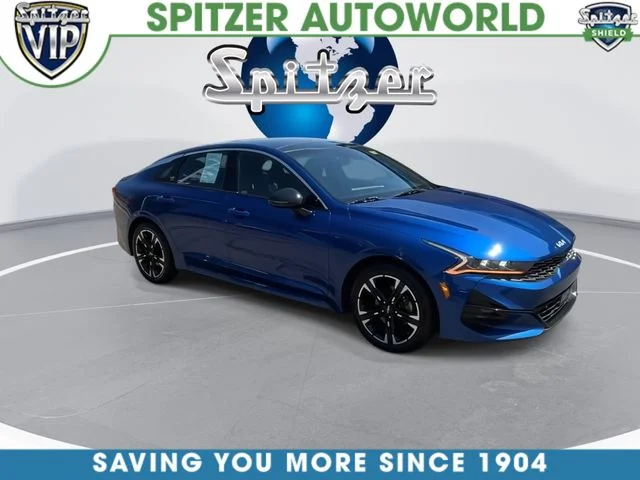 Certified Used 2024 Blue Kia GT-Line image 3