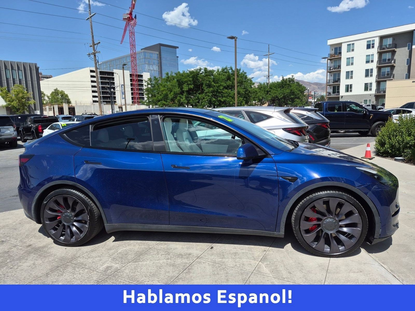 Used 2021 Tesla Model Y Performance with VIN 5YJYGDEF0MF303614 for sale in Salt Lake City, UT