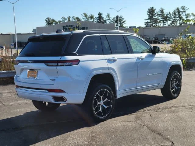 Certified Used 2023 Bright White Clearcoat Jeep Summit Reserve image 3