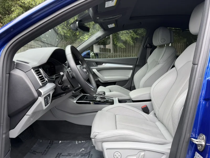 Certified Used 2023 Ultra Blue Metallic Audi S line Premium Plus image 18