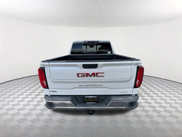 Used 2020 WHITE FROST TRICOAT GMC SLT image 6