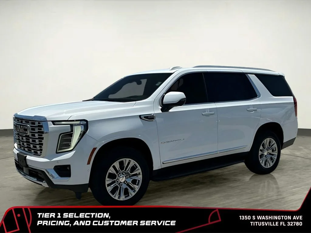 Used 2025 Summit White GMC Denali image 2