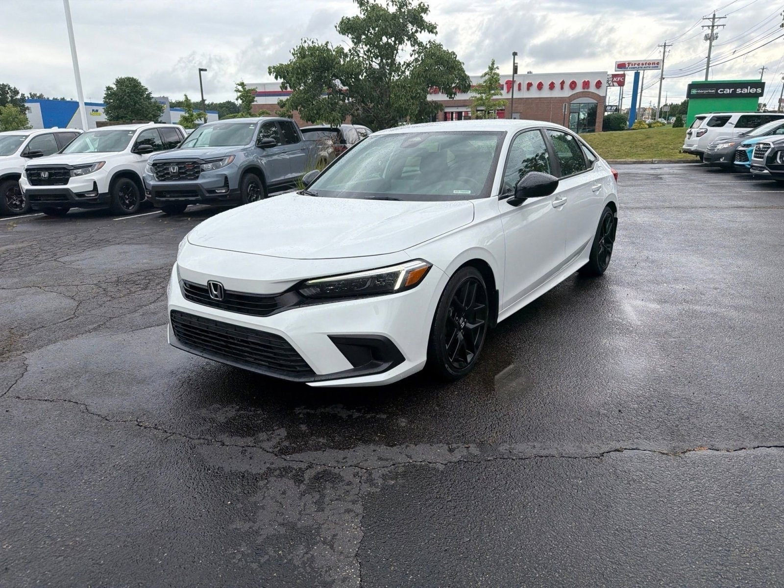 Certified Used 2023 Platinum White Pearl Honda Sport image 20