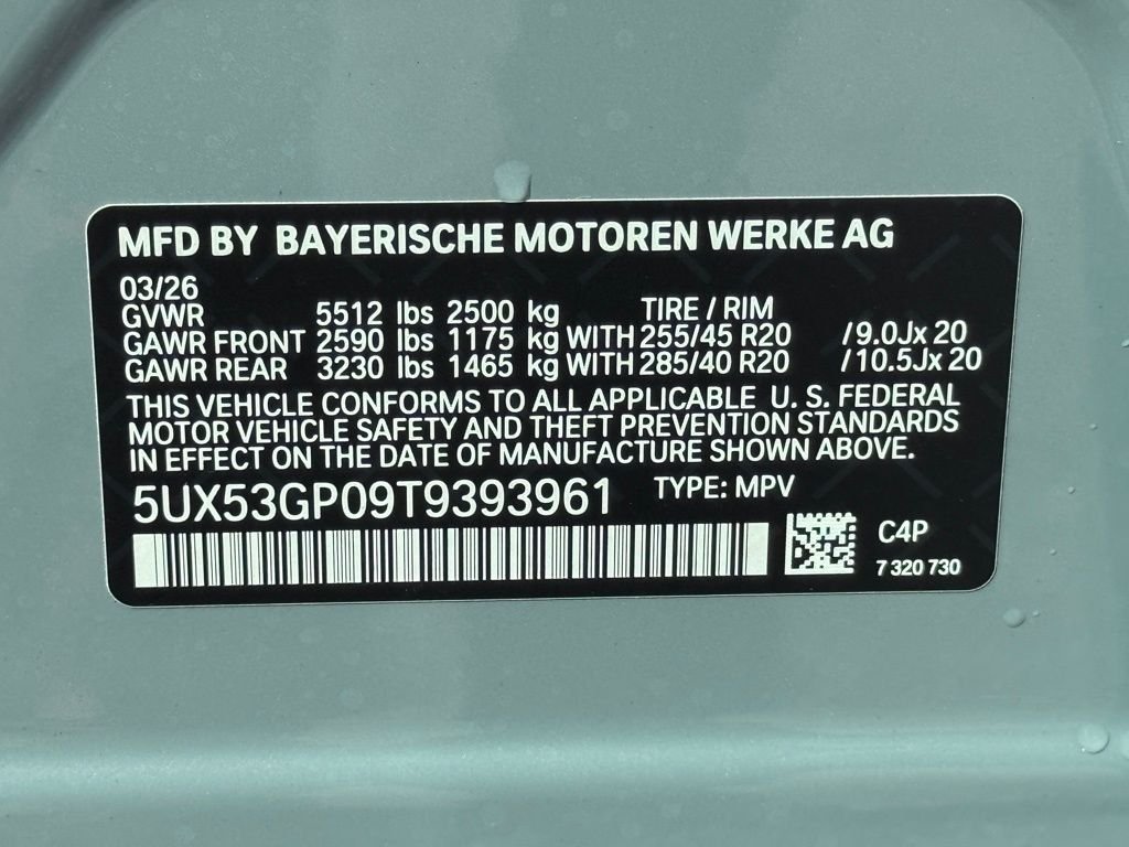 New 2026 Brooklyn Grey Metallic BMW 30 xDrive image 31