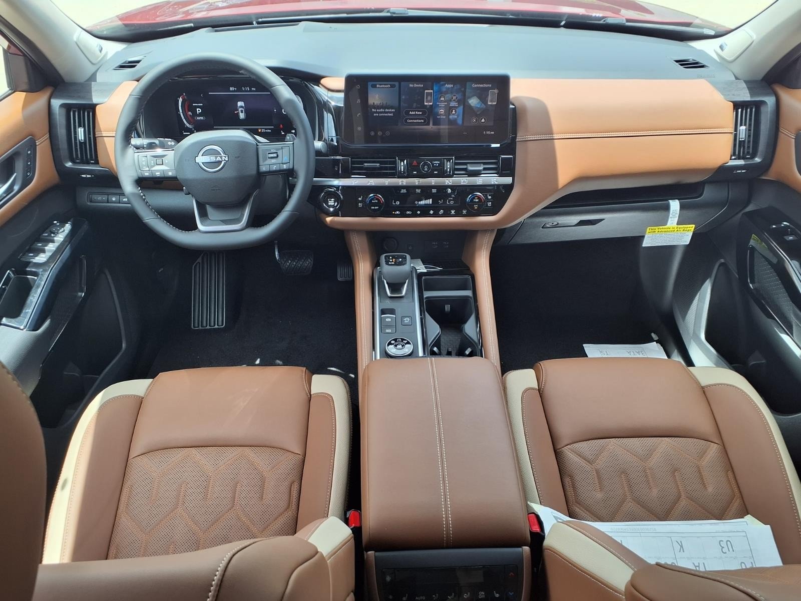 2026 Nissan Pathfinder Platinum Red at Robbins Nissan