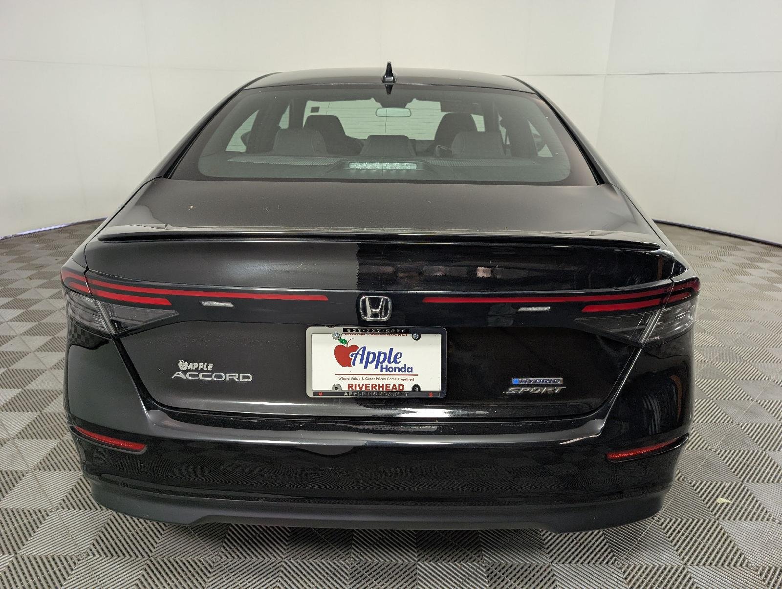 Certified Used 2023 Crystal Black Pearl Honda HYBRID SPORT image 5