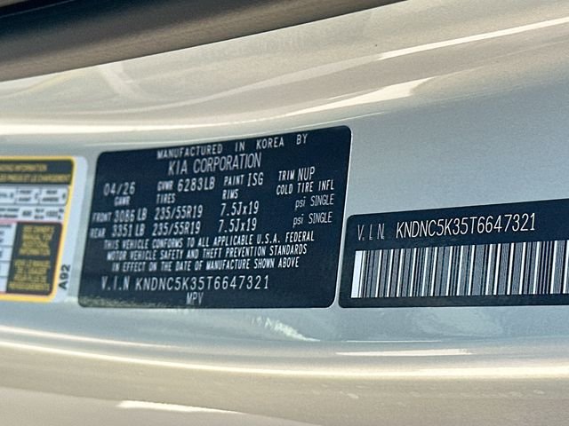 New 2026 Ivory Silver Kia EX image 34