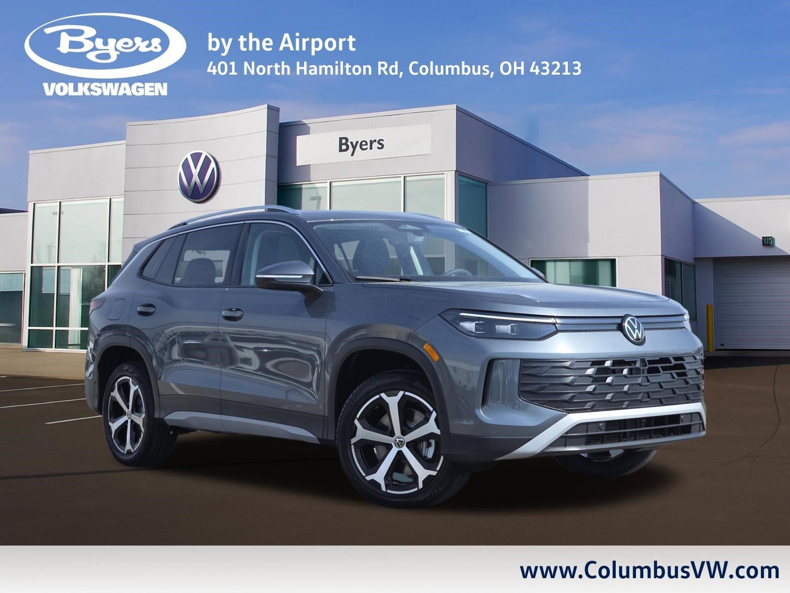 New 2026 Platinum Gray Metallic Volkswagen SE image 1