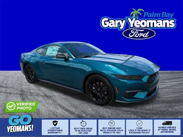 New 2026 Adriatic Blue Metallic Ford EcoBoost® Premium Fastback image 1