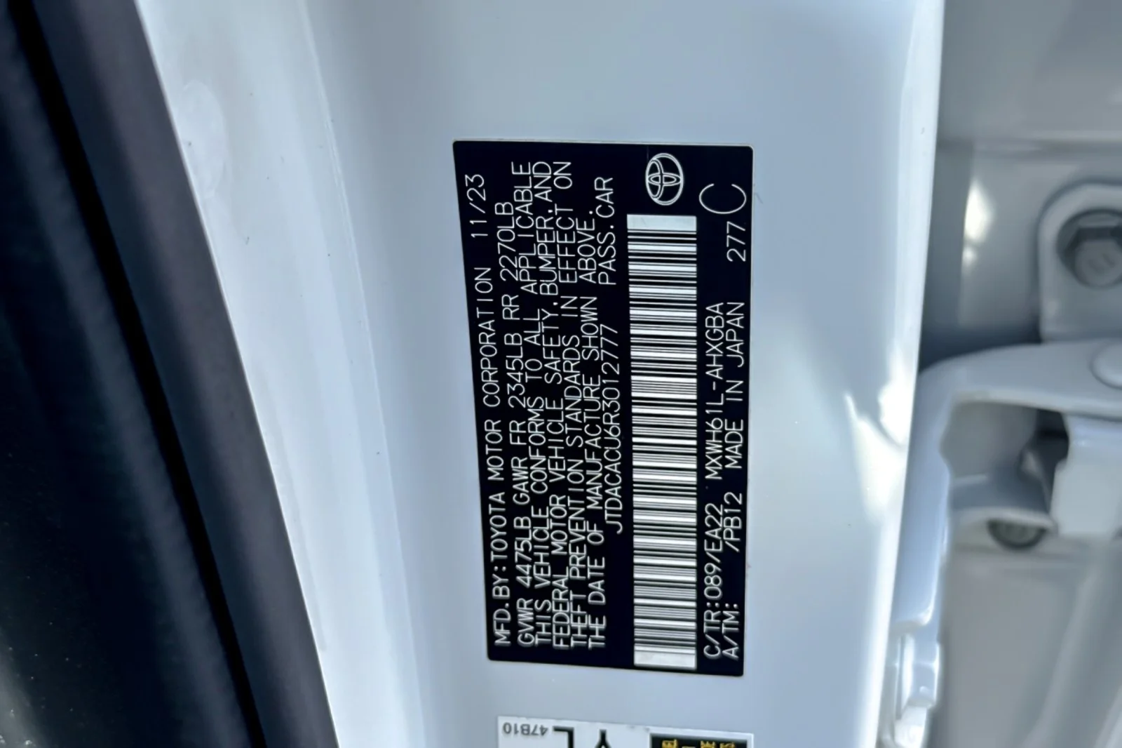 Certified Used 2024 Wind Chill Pearl Toyota XSE image 27
