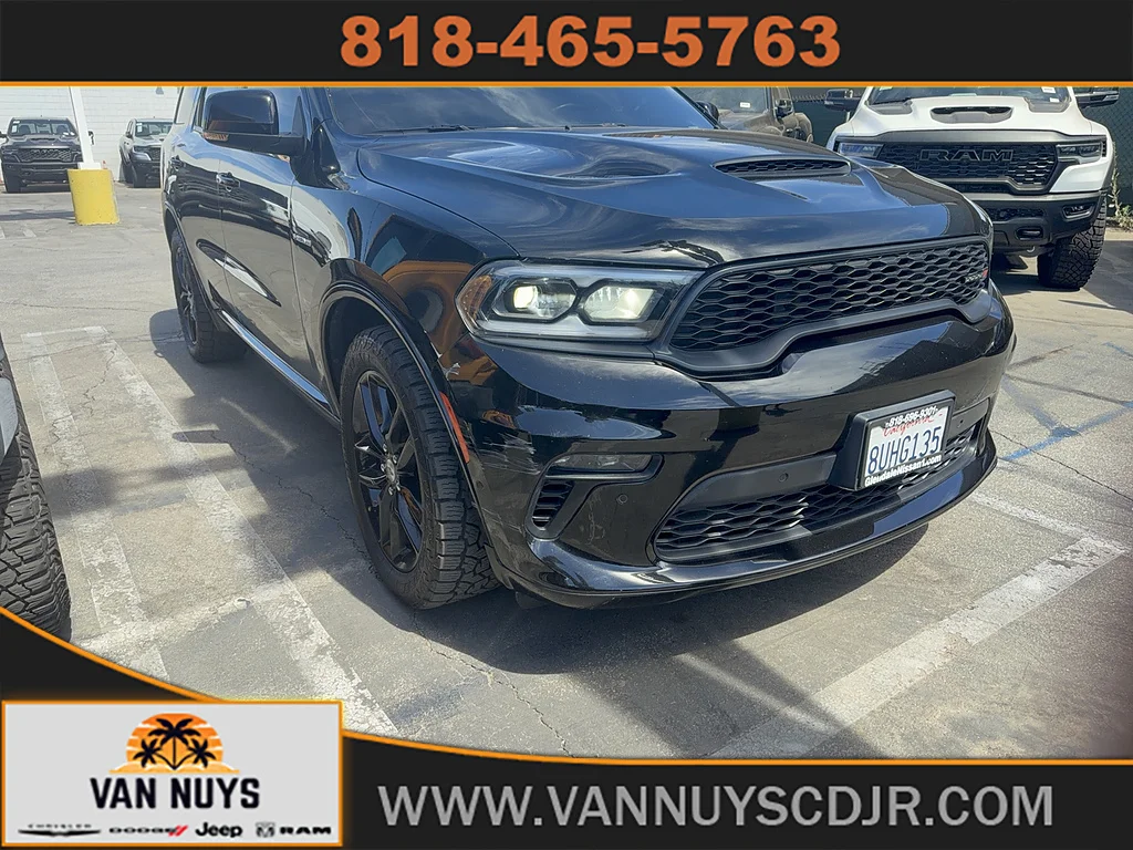 Used 2021 DB Black Clear Coat Dodge R/T image 1