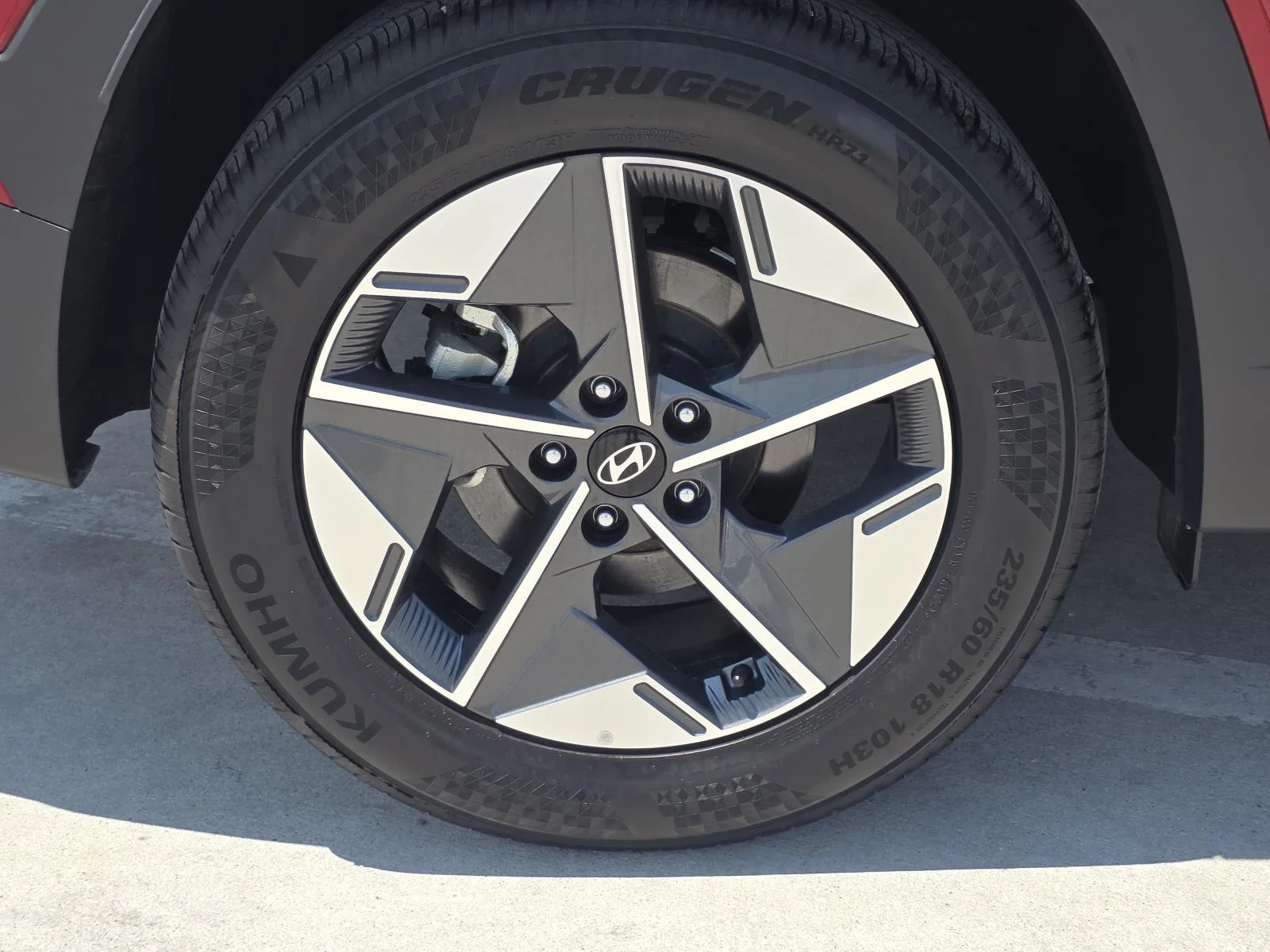 Used 2025 Ultimate Red Hyundai SEL image 8