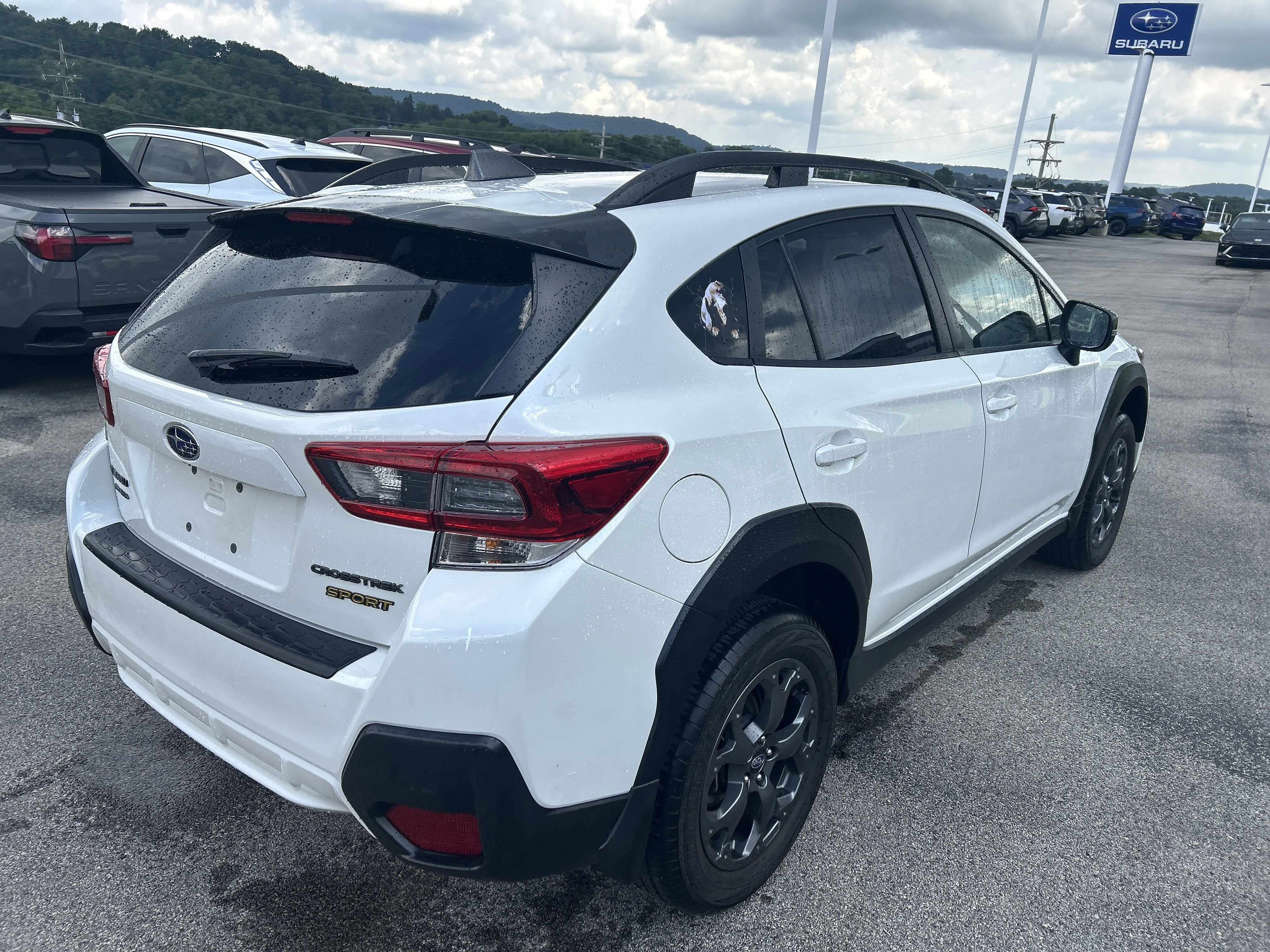 Certified Used 2023 Crystal White Pearl Subaru Sport image 3