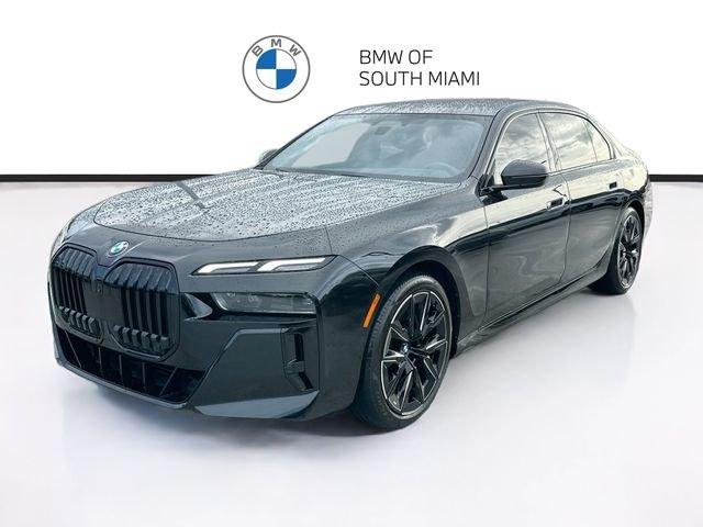 Certified Used 2024 Black BMW 740i image 3
