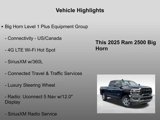 2025 RAM 2500 Big Horn - Photo 24