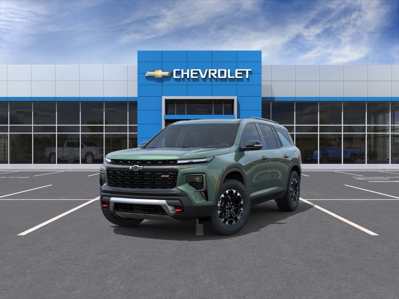 New 2027 Trillium Green Metallic Chevrolet Z71 image 8