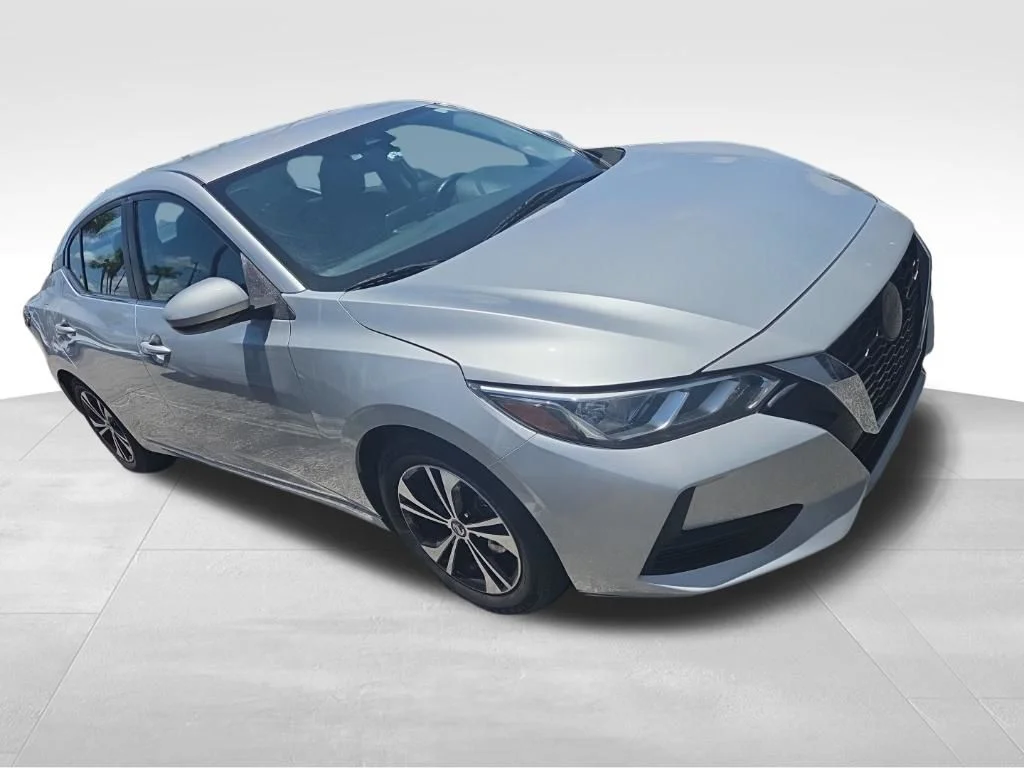 Used 2022 Silver Nissan SV image 2