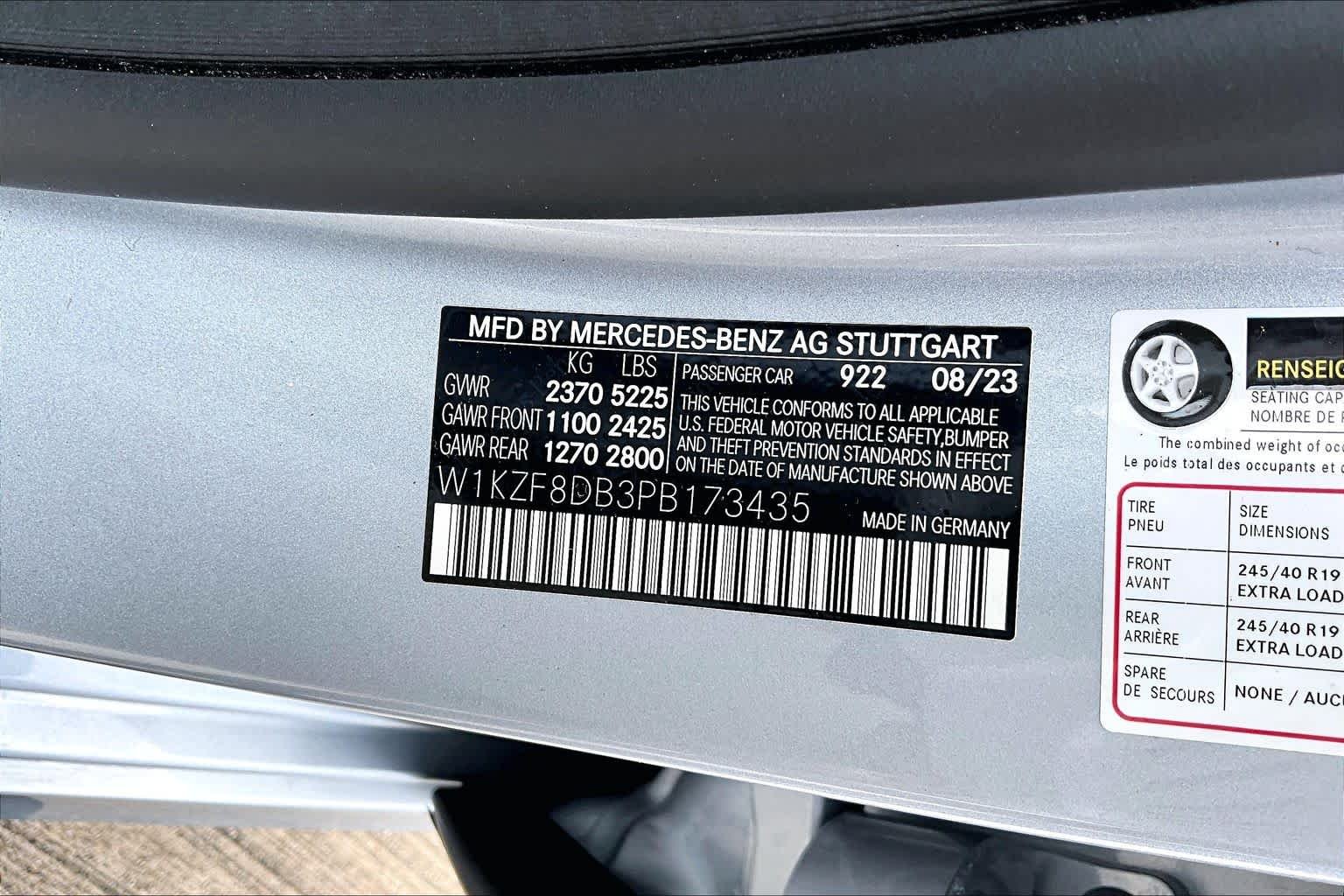 Used 2023 Cirrus Silver Metallic Mercedes-Benz E 350 image 37