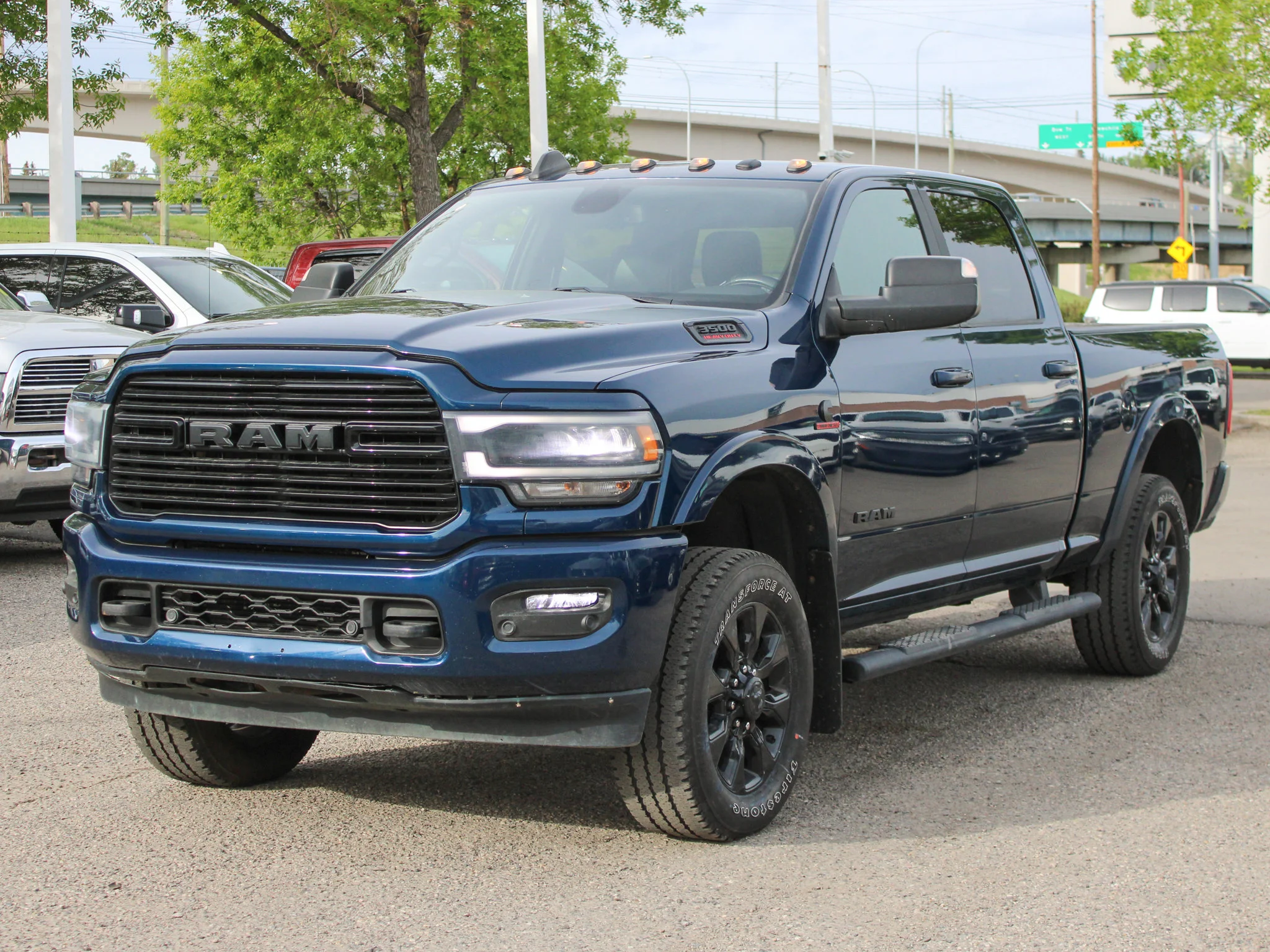 Used 2021 Blue RAM Laramie * Night Edition | Cummins Diesel | Rear Air Suspension | Harman/Kardon | Apple CarPlay image 12
