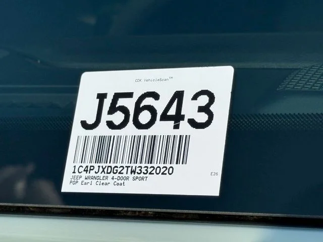 New 2026 Earl Clearcoat Jeep Sport S image 29