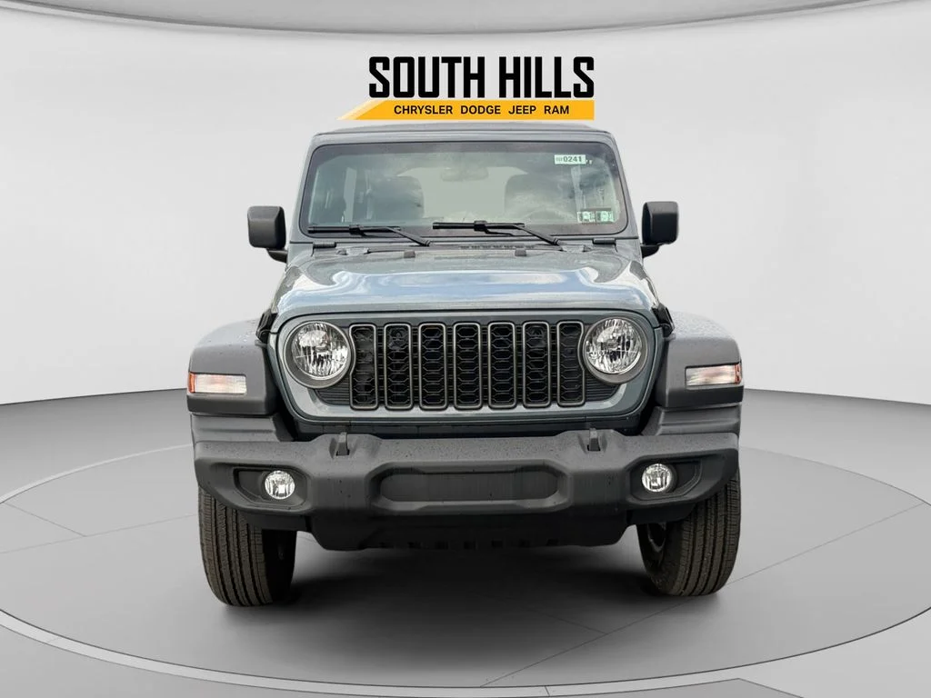 New 2026 Gray Jeep Sport image 8