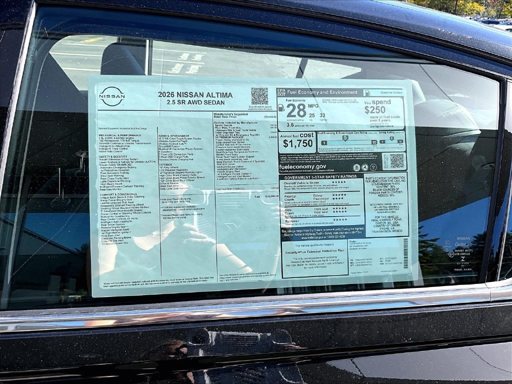 New 2026 Black Nissan 2.5 SR image 14