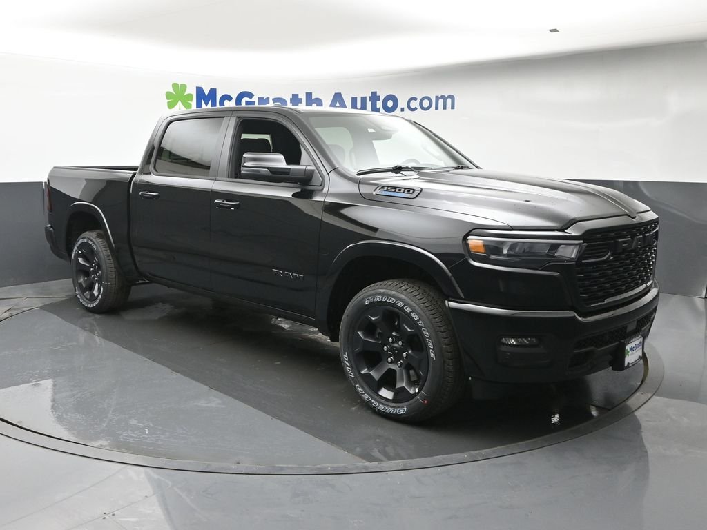 New 2026 Diamond Black Crystal Pearl-Coat Exterior Paint RAM Big Horn/Lone Star image 2