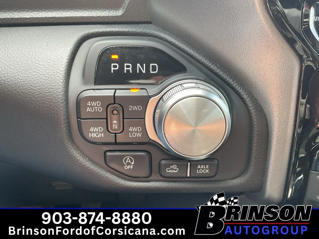 Used 2025 Diamond Black Crystal Pearlcoat Ram Laramie image 31