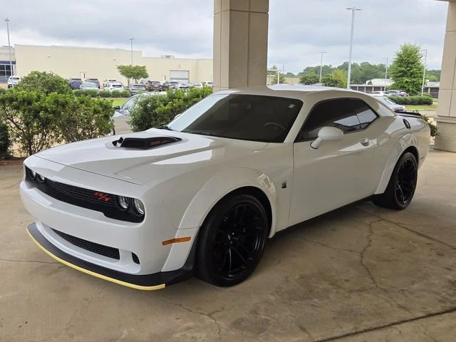 Used 2023 White Knuckle Clearcoat Dodge R/T Scat Pack Widebody image 25
