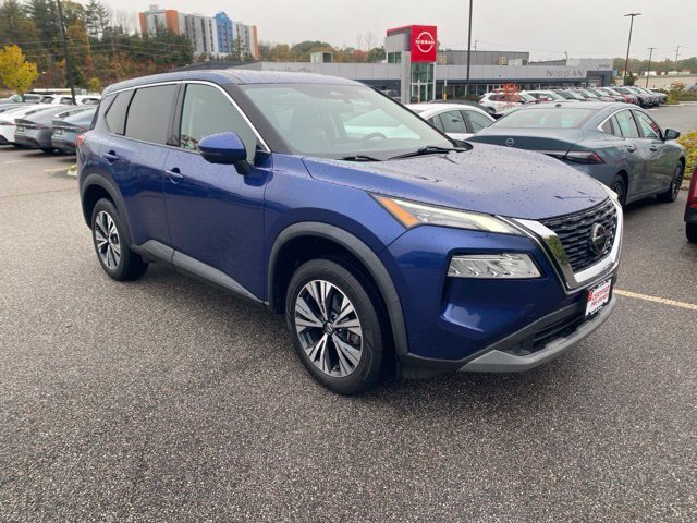 Used 2021 Caspian Blue Metallic Nissan SV image 20
