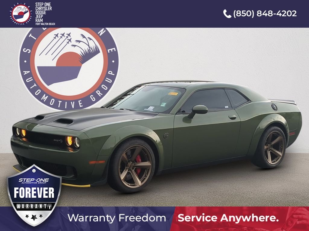 Used 2022 Green Dodge SRT Hellcat Redeye Widebody Jailbreak image 2