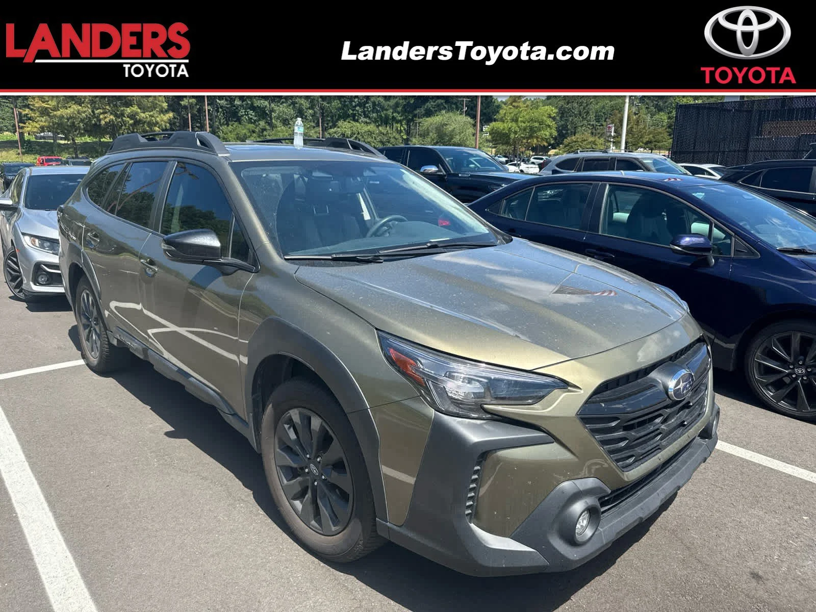 Used 2024 Autumn Green Metallic Subaru Onyx Edition image 1