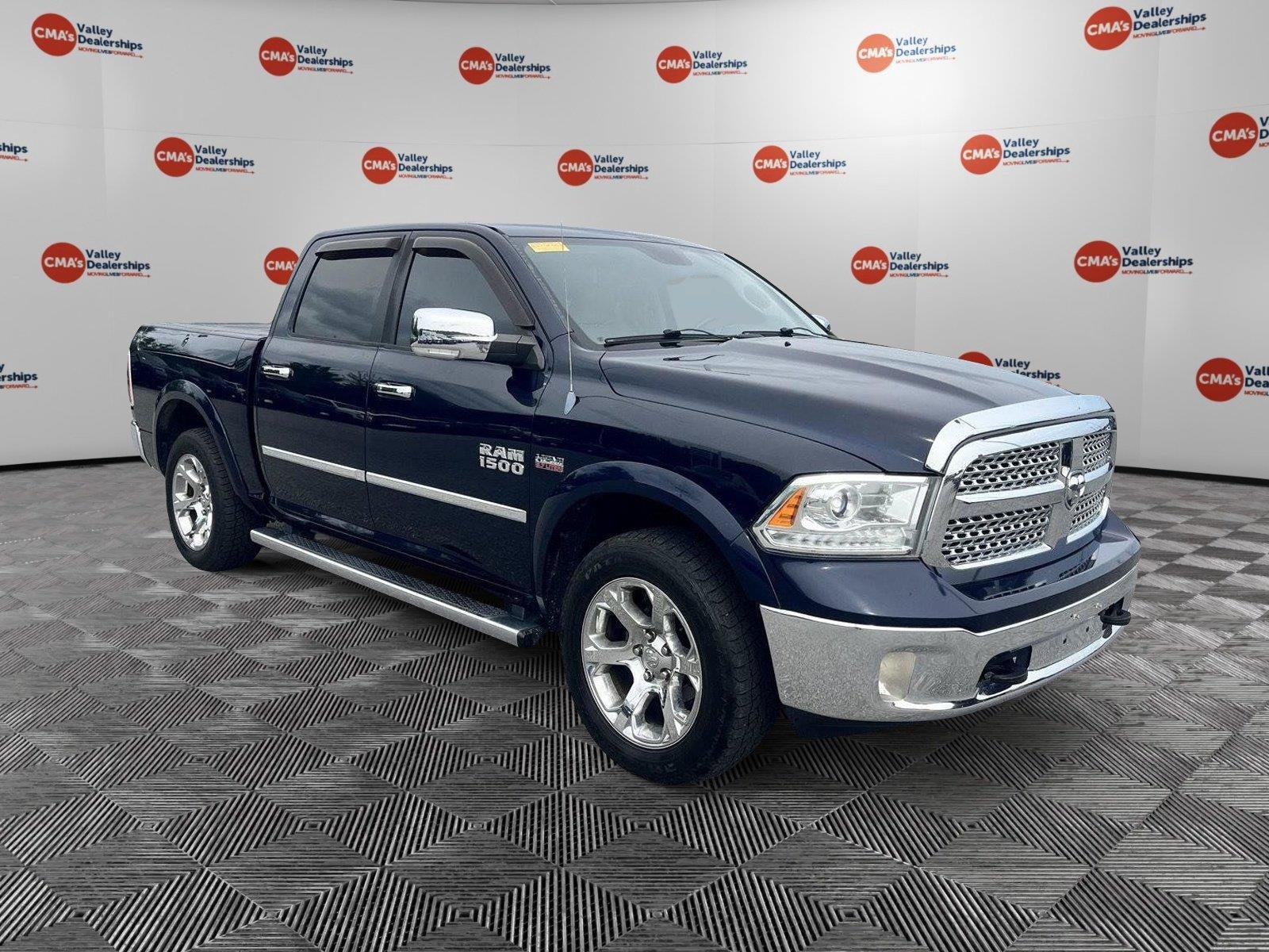 Used 2013 True Blue Pearl Ram Laramie image 1