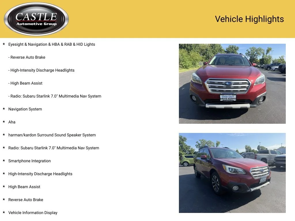 Used 2017 Red Subaru 2.5i image 4