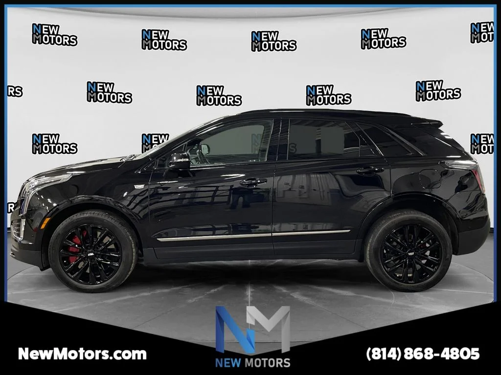 Used 2022 Black Metallic Cadillac Sport image 2
