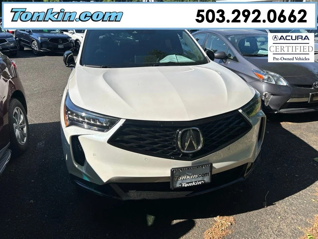 Used 2025 Platinum White Acura A-Spec Advance Package SH-AWD image 6