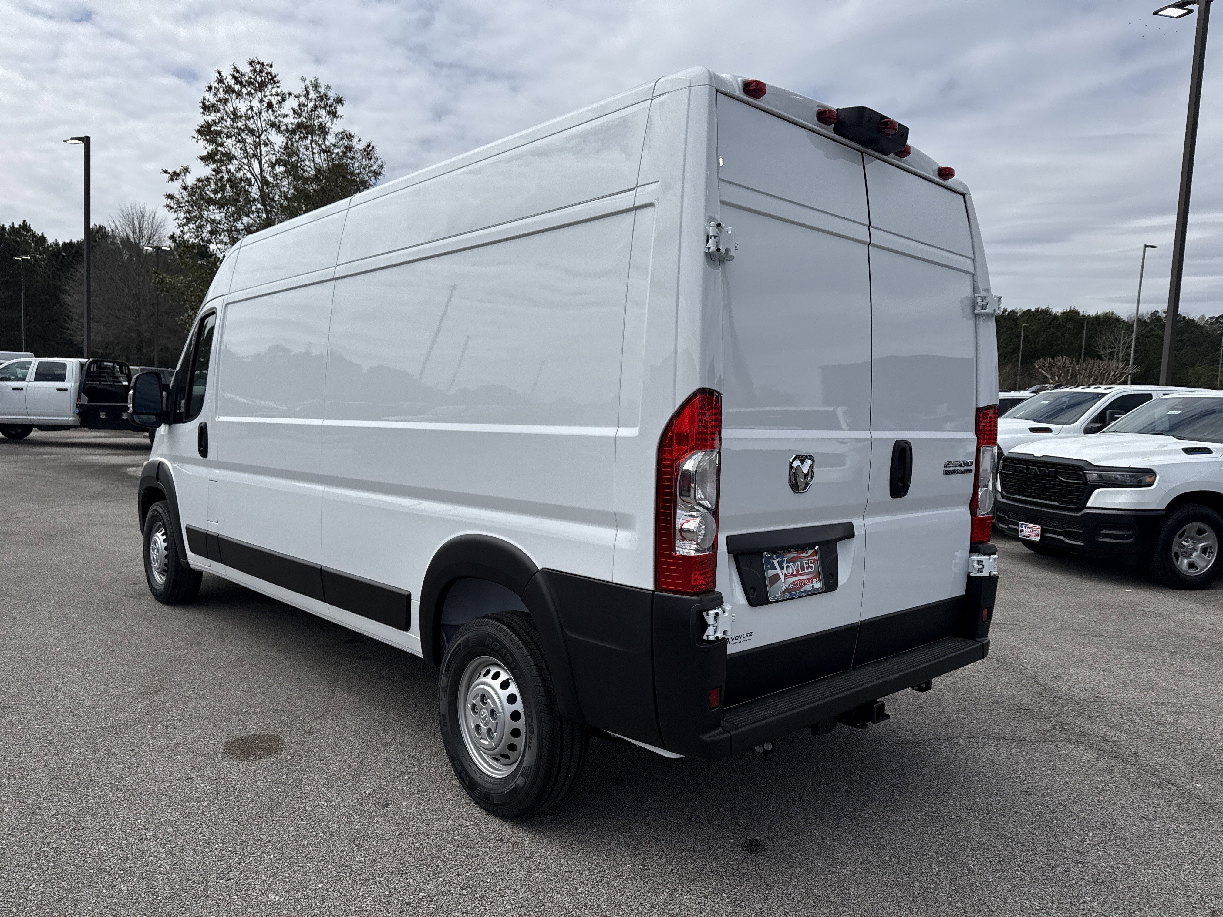 New 2026 Bright White Clearcoat RAM High Roof image 5