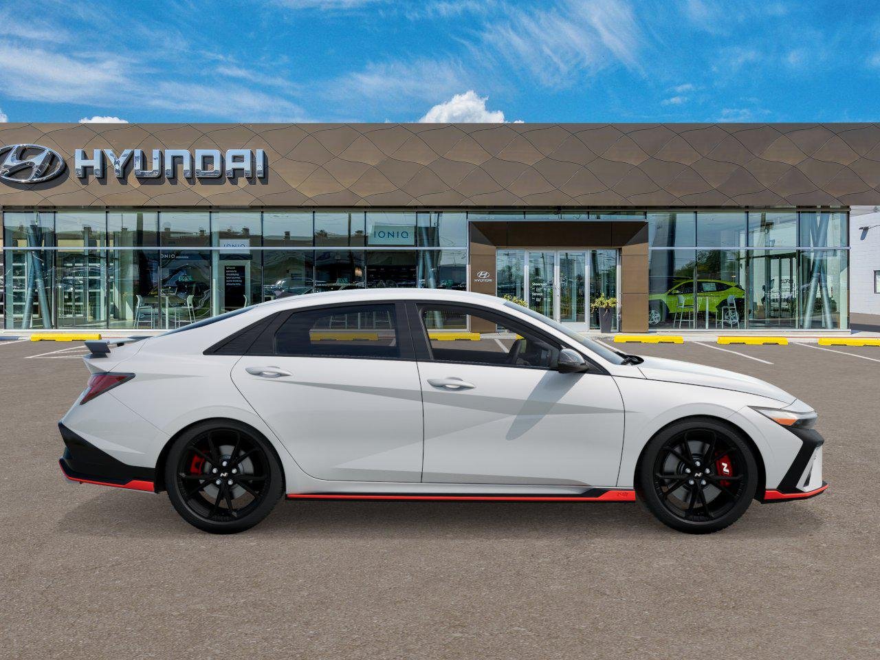 New 2026 White Hyundai Sedan image 7