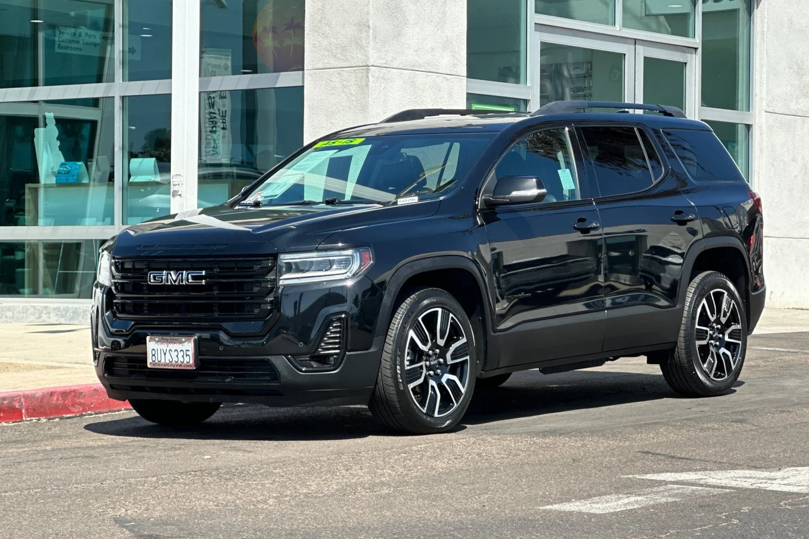 Used 2021 Black GMC SLT image 8